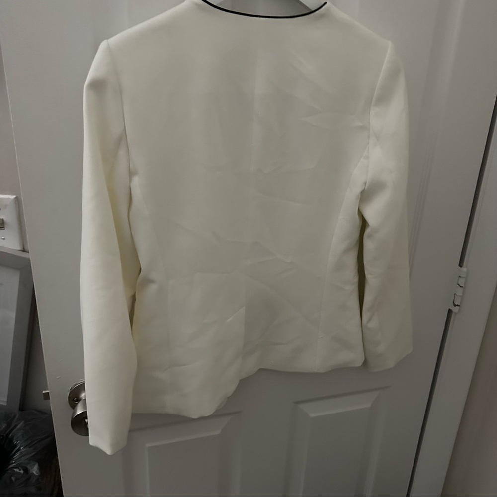 White Blazer Jacket - Picture 6 of 9